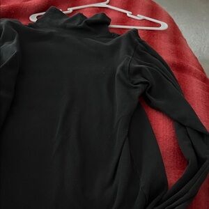 Sky Black Kids Jersey turtleneck Top